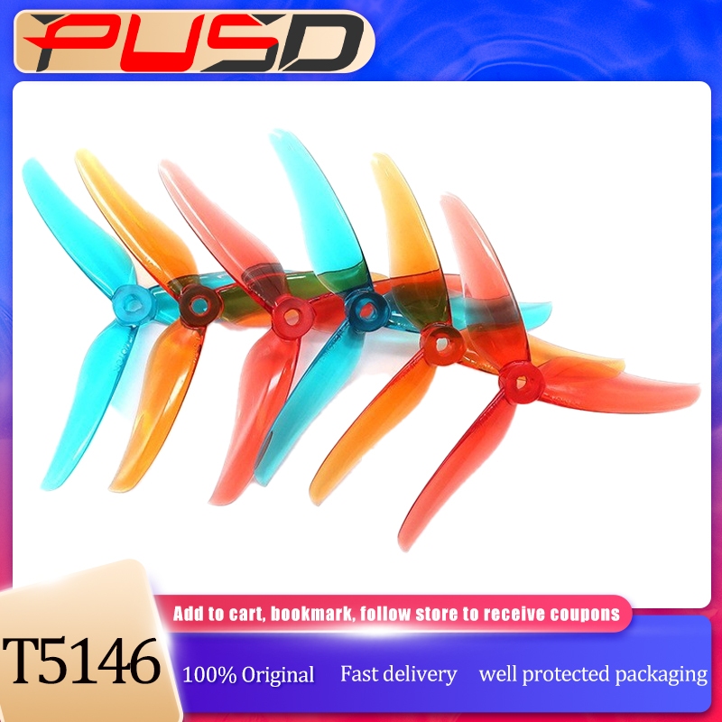 Drone Racing Motor - 2 paires d'hélices T-motor T5146 5146
