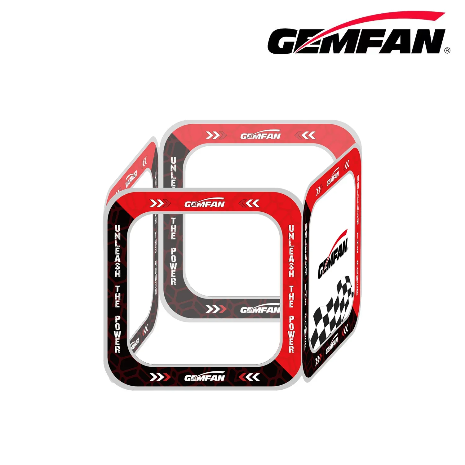 Drone Racing Flag - Gemfan 4in1 Race Gates - Bordure